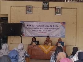 PELATIHAN EDUKASI GIZI